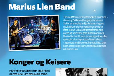 Rampelys: Marius Lien Band + Konger og Keisere