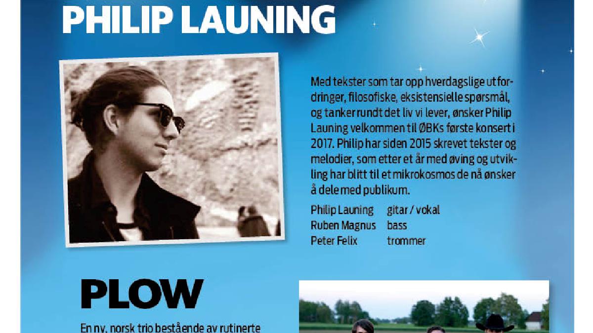 Rampelys: Philip Launing + Plow