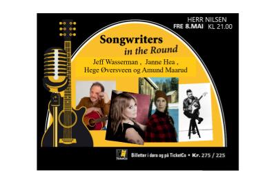 Songwriters in the Round: Hege Øversveen, Janne Hea, Amund Maarud og Jeff Wasserman