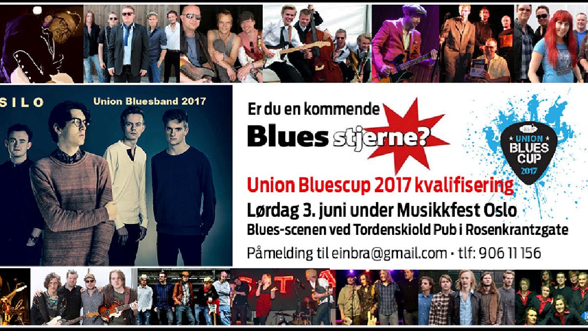 Union Bluescup 2017 - kvalifisering - på bluesscenen utenfor Tordenskiold Pub